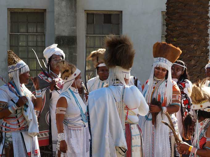 Traditional Clans and Indigenous Tribal gathering at Ou de Kraal